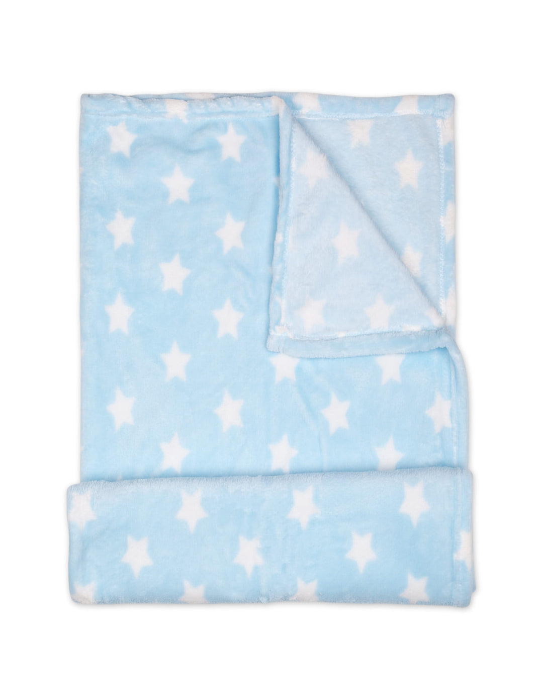 Baby Boy Blanket and Pillow Set Star Light Blue and White at Zubaidas Best Online Baby and Kids Shop in Pakistan