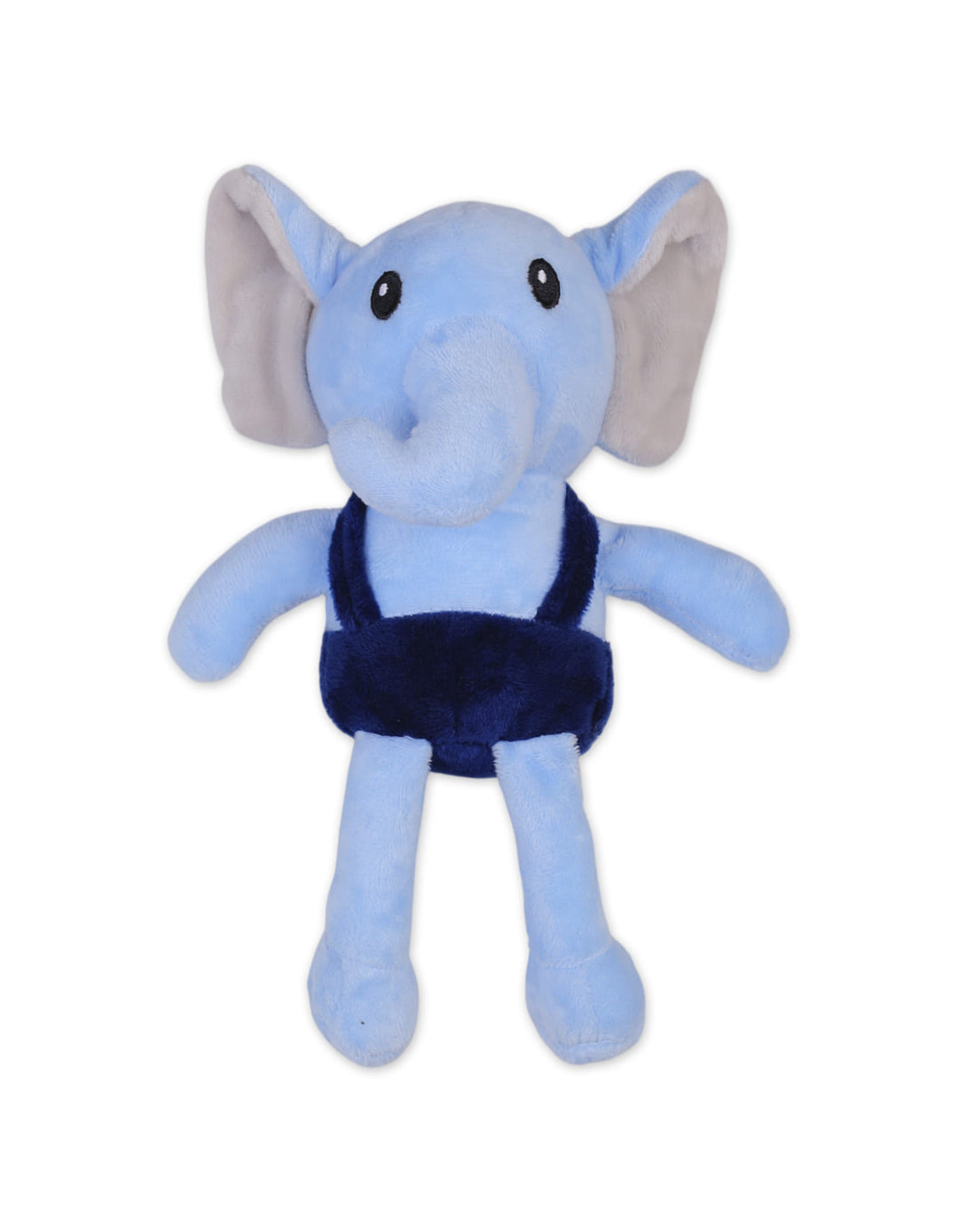 Baby Boy Blanket Plush Rattle Toy Elephant Blue at Zubaidas Official Pakistan