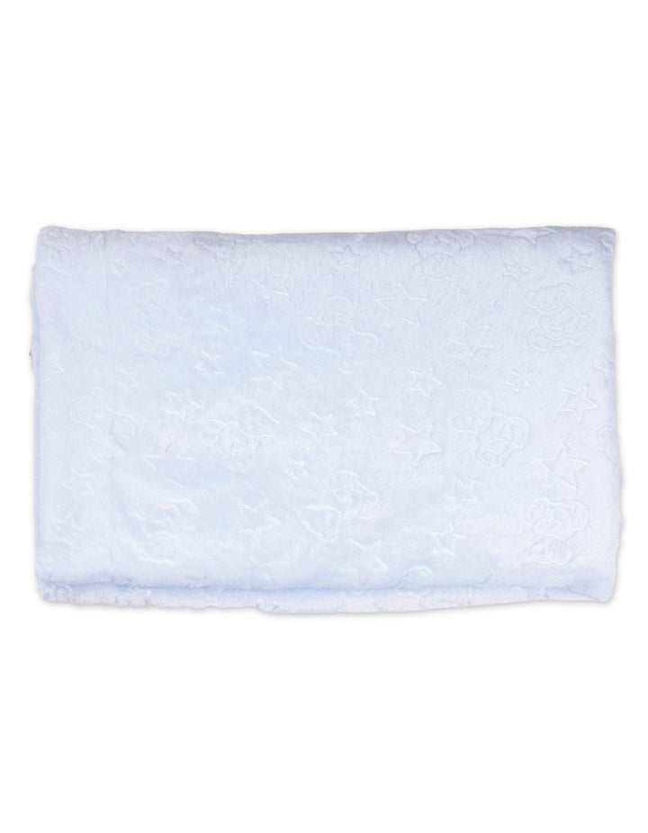 Baby Boy Blanket Star and Bear Pattern Blue at Zubaidas Best Online Baby and Kids Store in Pakistan