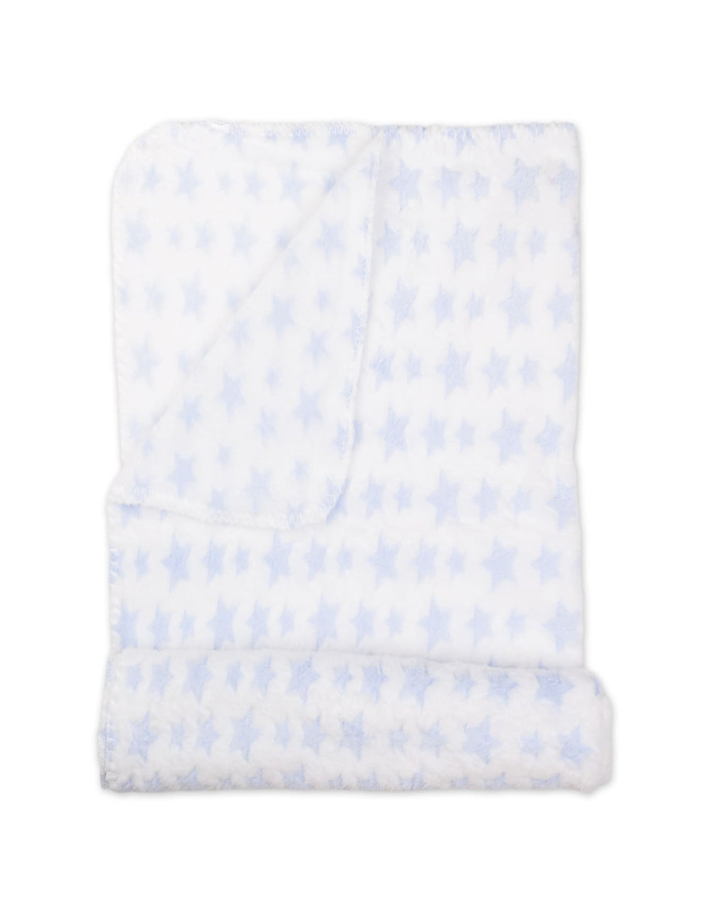 Baby Boy Blanket with Soft Toy Bear Blue Stars at Zubaidas Official Pakistan