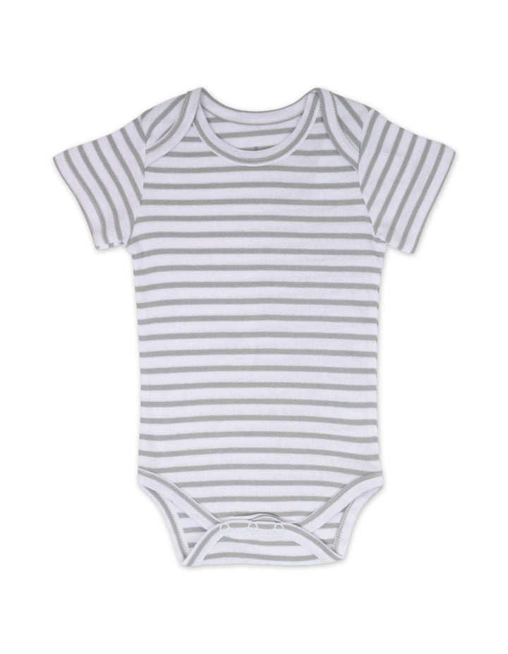 Baby Boy Bodysuit Pack of 2 Fish Print and Striped at Zubaidas Official Pakistan