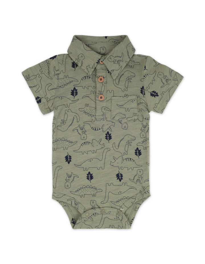 Baby Boy Bodysuit with Shorts 2 Pcs Summer Suit Set Dino at Zubaidas Best Online Baby and Kids Store in Pakistan