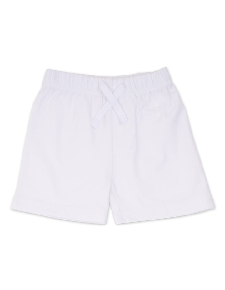 Baby Boy Bodysuit with Shorts 4 Pcs Set White and Yellow at Zubaidas Number 1 Baby and Kids Store in Pakistan