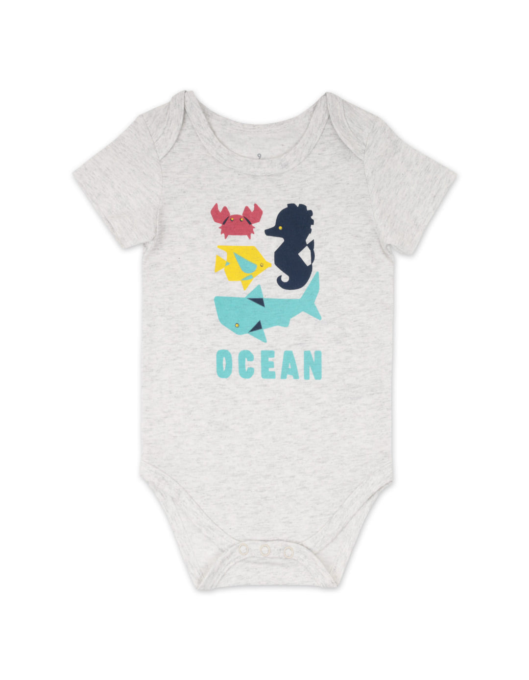 Baby Boy Bodysuit with Shorts 4 Pcs Suit Set Ocean at Zubaidas Number 1 Baby and Kids Store in Pakistan