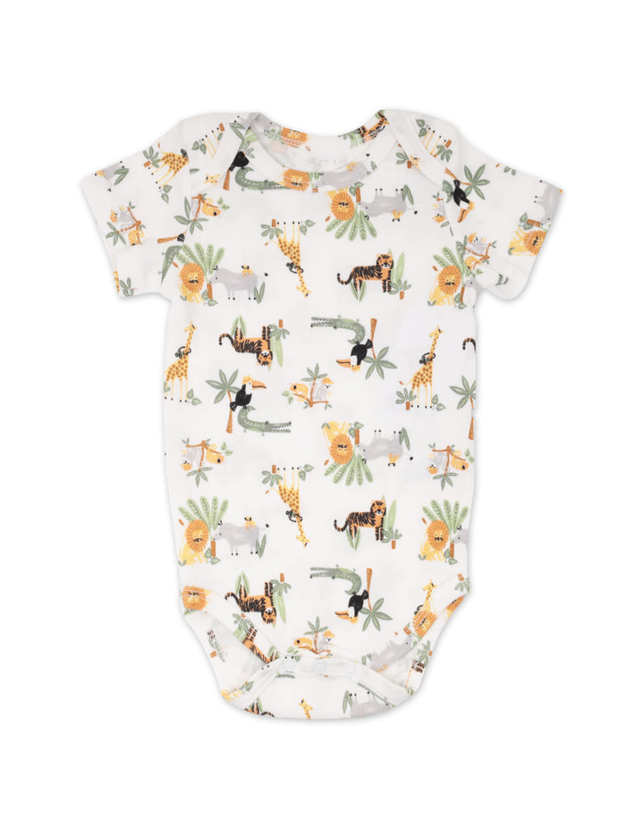 Baby Boy Bodysuits Pack of 2 Safari Adventure at Zubaidas Official Pakistan
