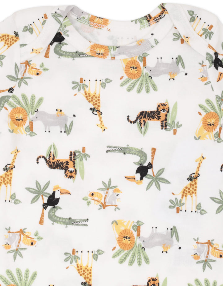 Baby Boy Bodysuits Pack of 2 Safari Adventure at Zubaidas Online Pakistan