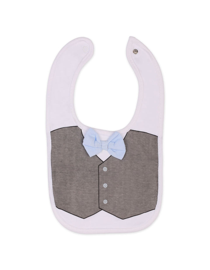 Baby Boy Caps and Bibs Set Mama's Little Man at Zubaidas Most Trusted Baby Store in Pakistan