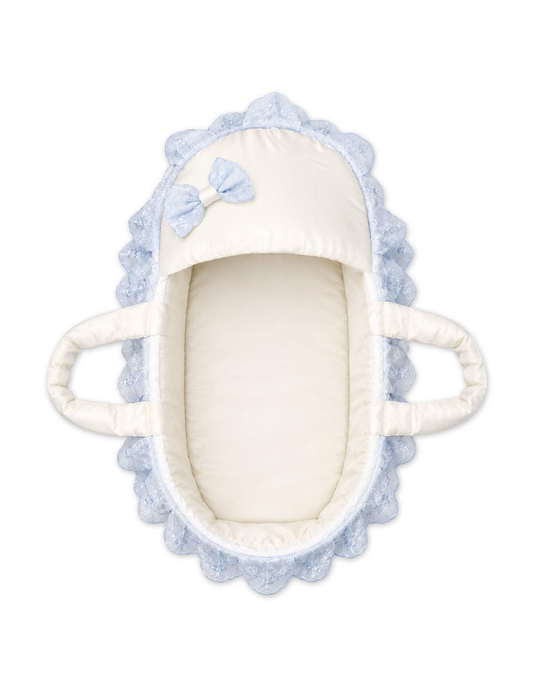 Baby Boy Carry Crib Bow Light Blue and Off White at Zubaidas Official  Pakistan