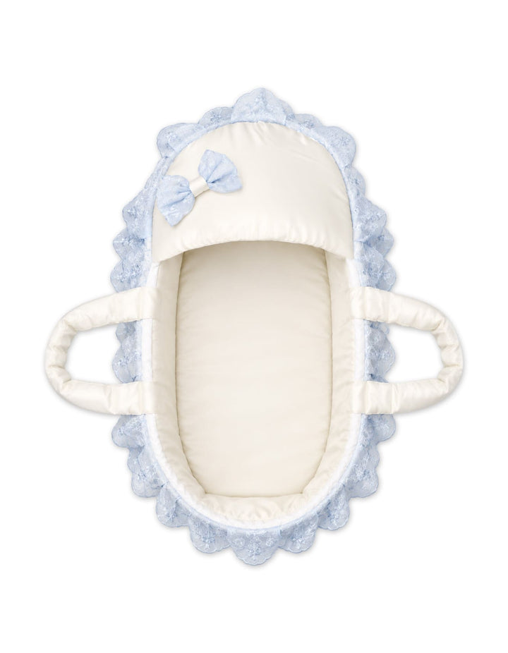 Baby Boy Carry Crib Bow Light Blue and Off White at Zubaidas Official  Pakistan