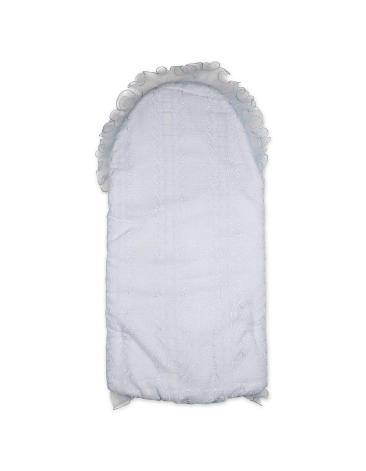 Baby Boy Carry Nest Ruffle Blue at Zubaidas Best Online Baby and Kids Store in Pakistan