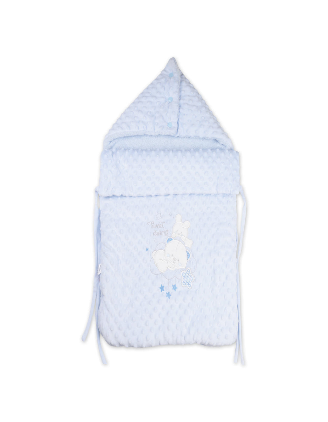 Baby Boy Carry Nest Sweet Dreams Blue at Zubaidas