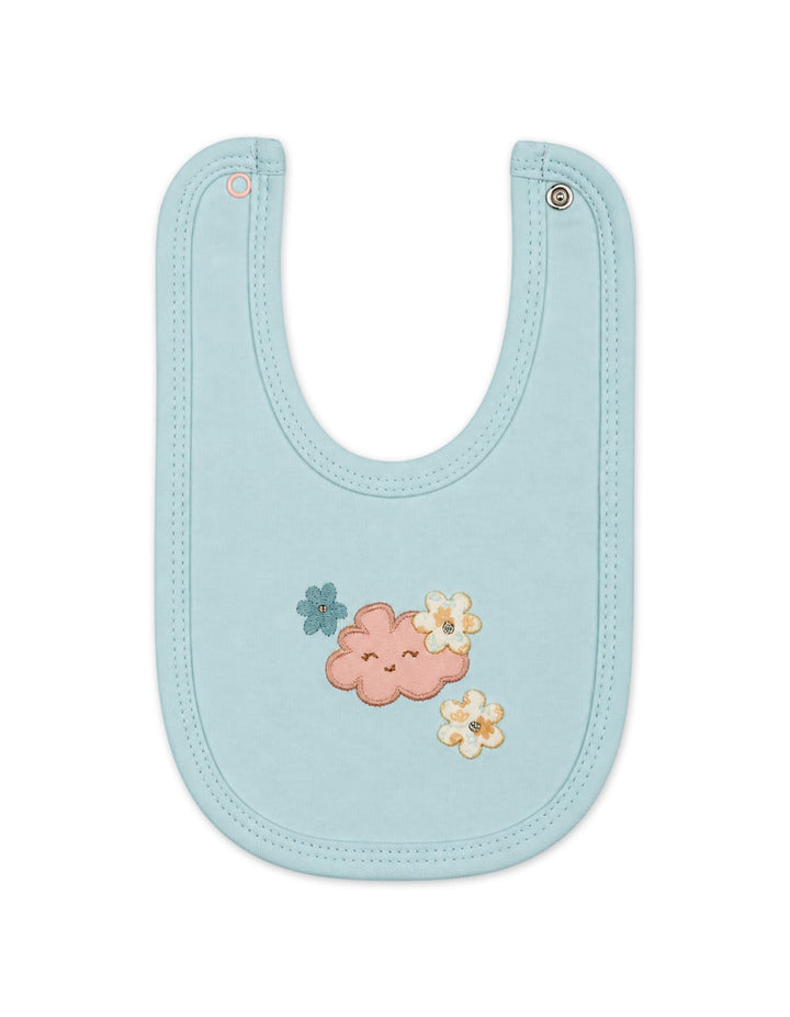 Baby Boy Gift Set 5 Pcs Moon and Clouds Light Blue and Floral at Zubaidas Best Baby and Kids Store in Pakistan