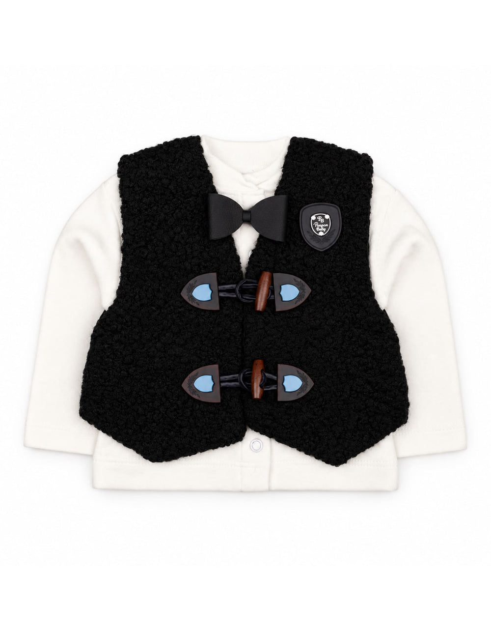 Baby Boy Gift Set 6 Pcs White and Black at Zubaidas Official Pakistan