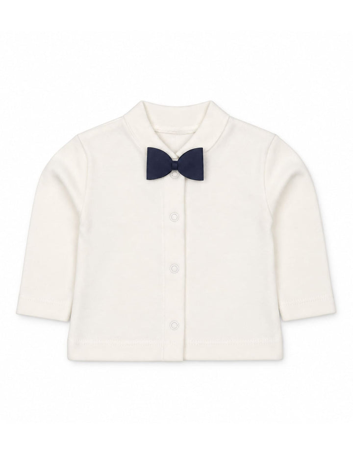 Baby Boy Gift Set 6 Pcs White and Navy Blue at Zubaidas Online Pakistan