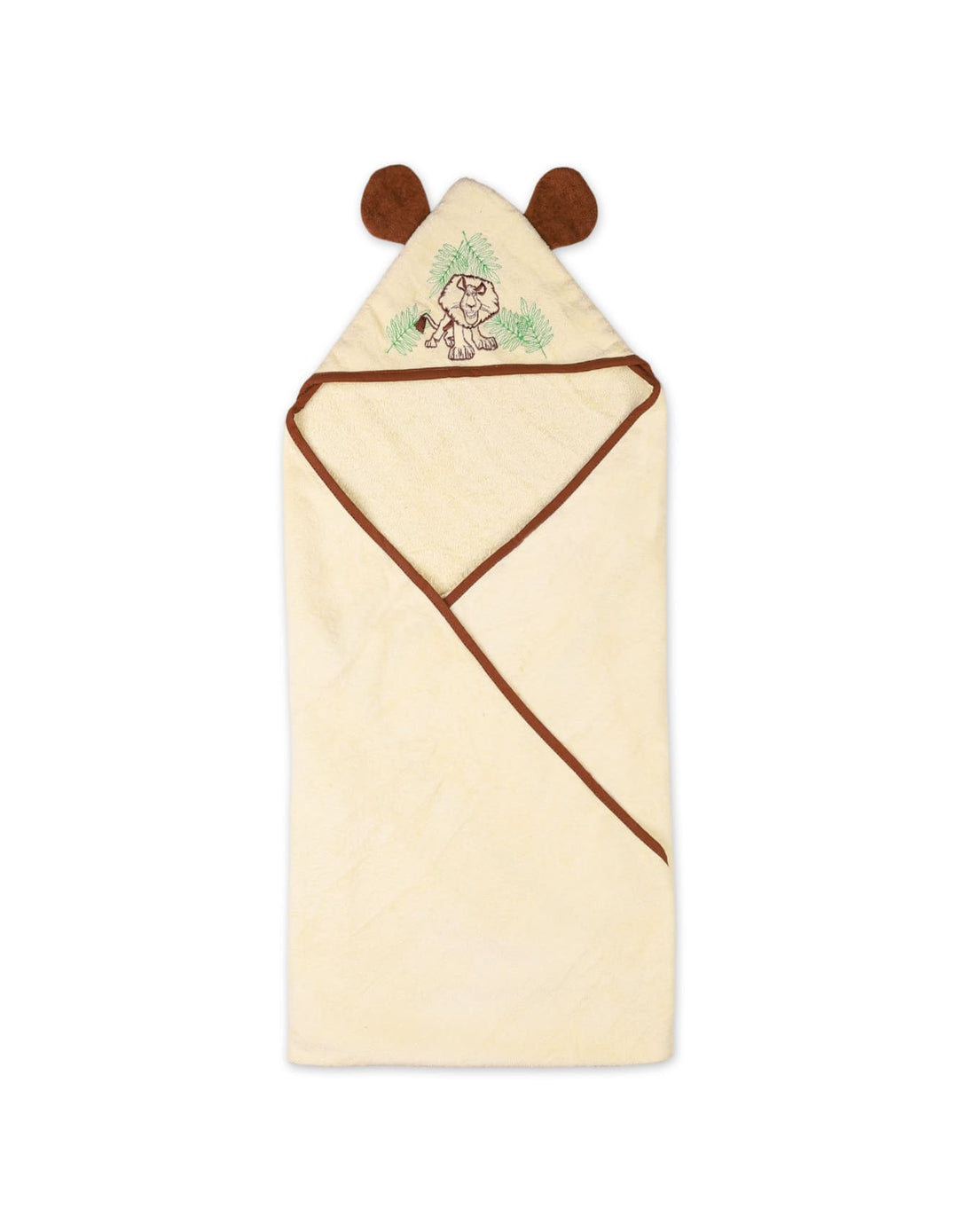 Baby Boy Hooded Bath Towel Bambies Lion Theme at Zubaidas