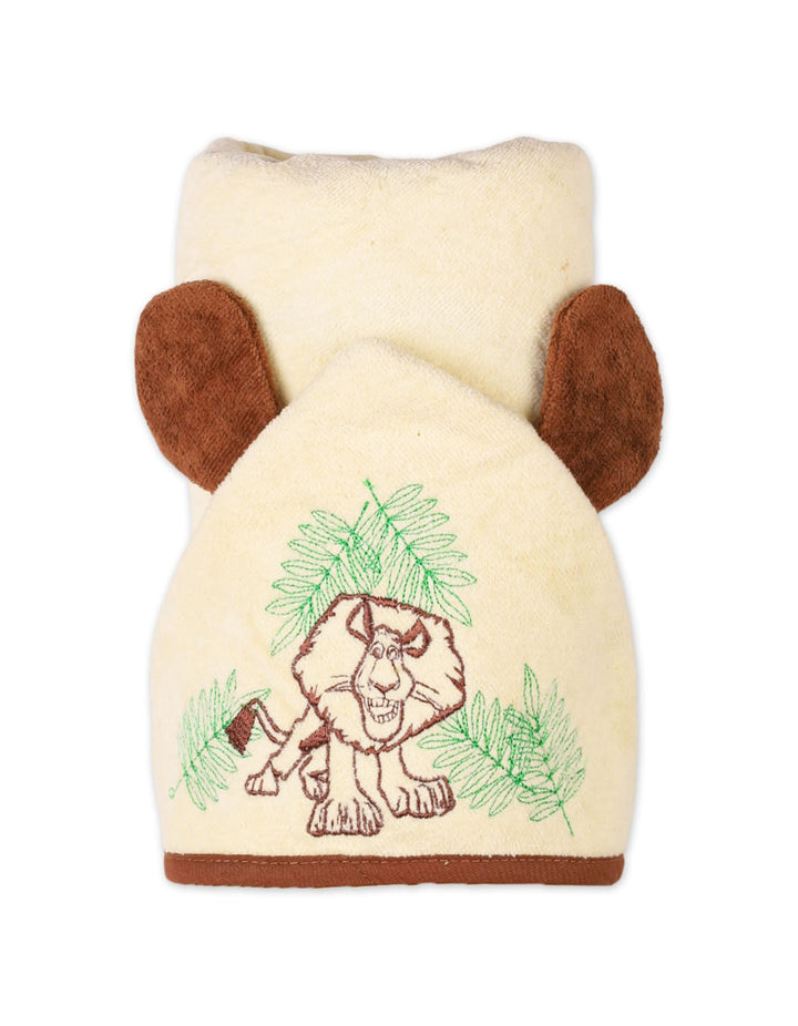 Baby Boy Hooded Bath Towel Bambies Lion Theme at Zubaidas Online Pakistan