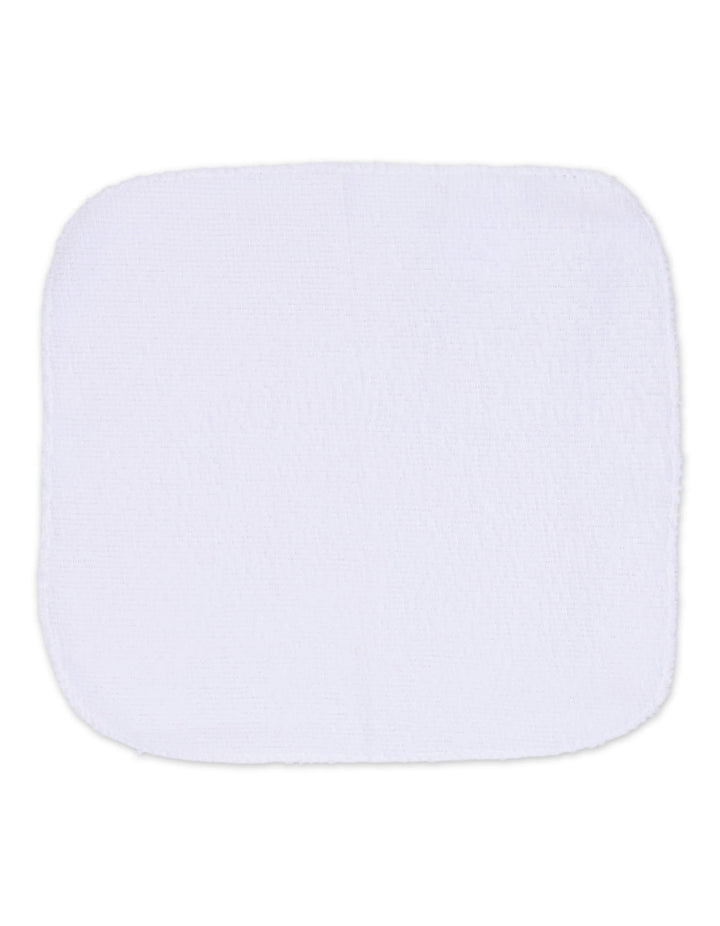 Baby Boy Hooded Towel and Washcloth Set Bear Blue and White at Zubaidas Best Online Baby Shop in Pakistan