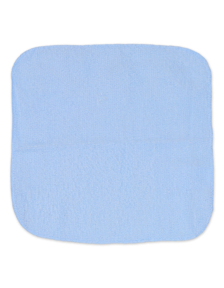 Baby Boy Hooded Towel and Washcloth Set Bear Blue and White at Zubaidas Number 1 Baby Store in Pakistan