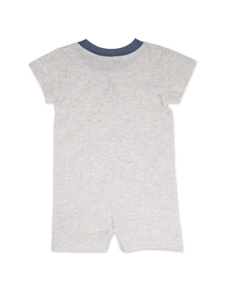 Baby Boy Jumpsuit Pack of 2 Monster Truck and Heather Grey at Zubaidas Pakistan