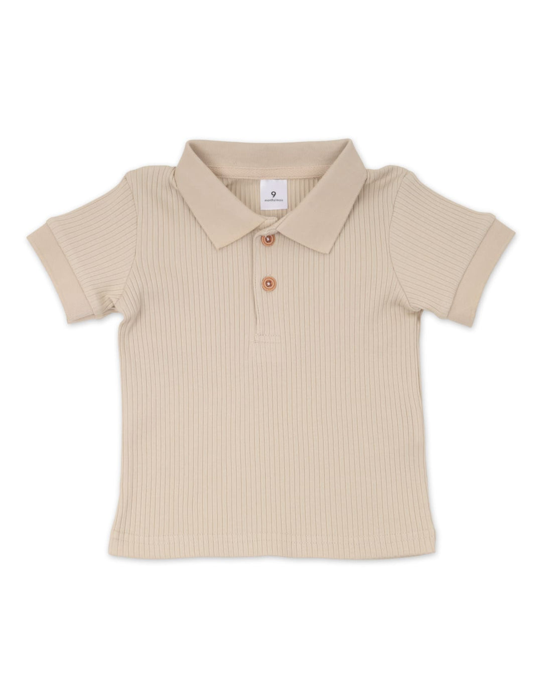 Baby Boy Minimalist Ribbed Summer Outfit 2 Pcs  at Zubaidas Official Pakistan