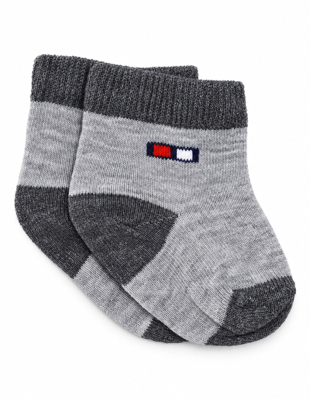 Baby Boy Pack of 3 Socks Blue White and Grey at Zubaidas Best Baby and Kids Store in Pakistan