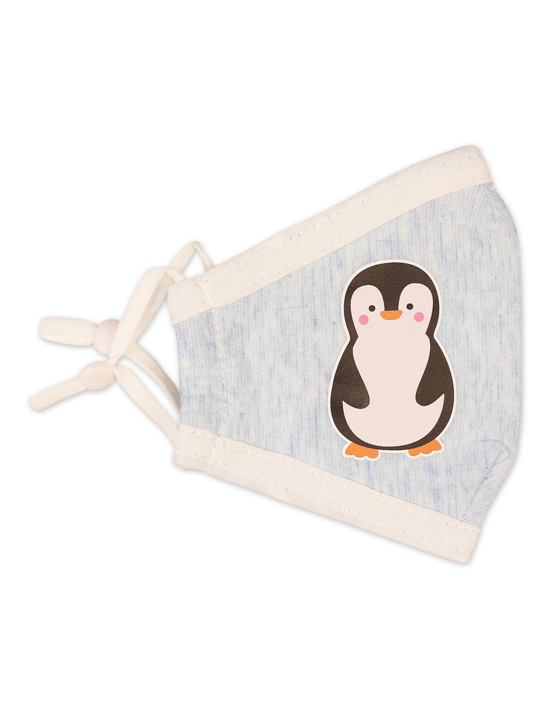 Baby Boy Reusable Face Mask Penguin Blue at Zubaidas