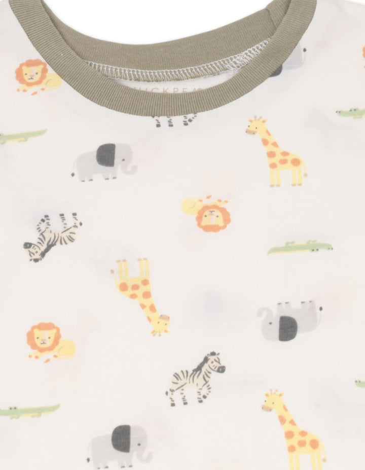 Baby Boy Rompers Pack of 2 Safari Adventure at Zubaidas Online Pakistan