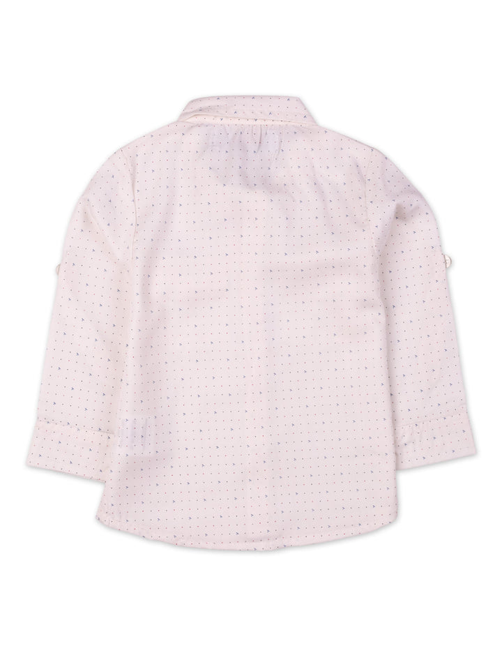 Baby Boy Shirt Bambies off White Printed Full Sleeves at Zubaidas Official Pakistan