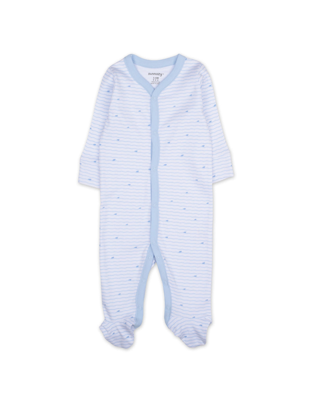 Baby Boy Sleepsuit Pack of 3 Ocean Blue at Zubaidas Best Online Baby and Kids Store in Pakistan