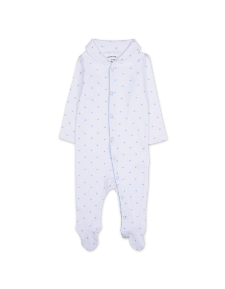 Baby Boy Sleepsuit Pack of 3 Ocean Blue at Zubaidas Best Online Baby and Kids Shop in Pakistan