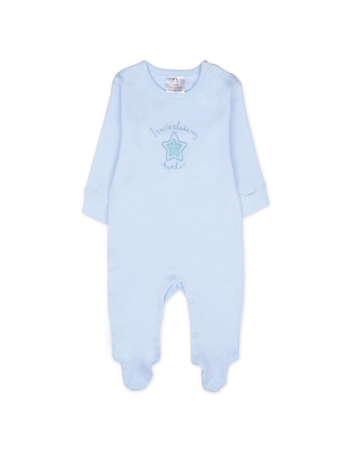 Baby Boy Sleepsuit Pack of 3 Striped and Star Print at Zubaidas Official Pakistan