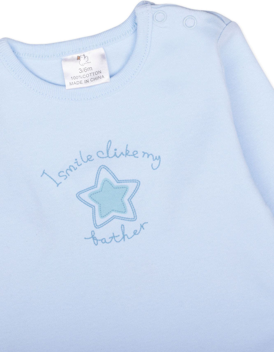 Baby Boy Sleepsuit Pack of 3 Striped and Star Print at Zubaidas Online Pakistan