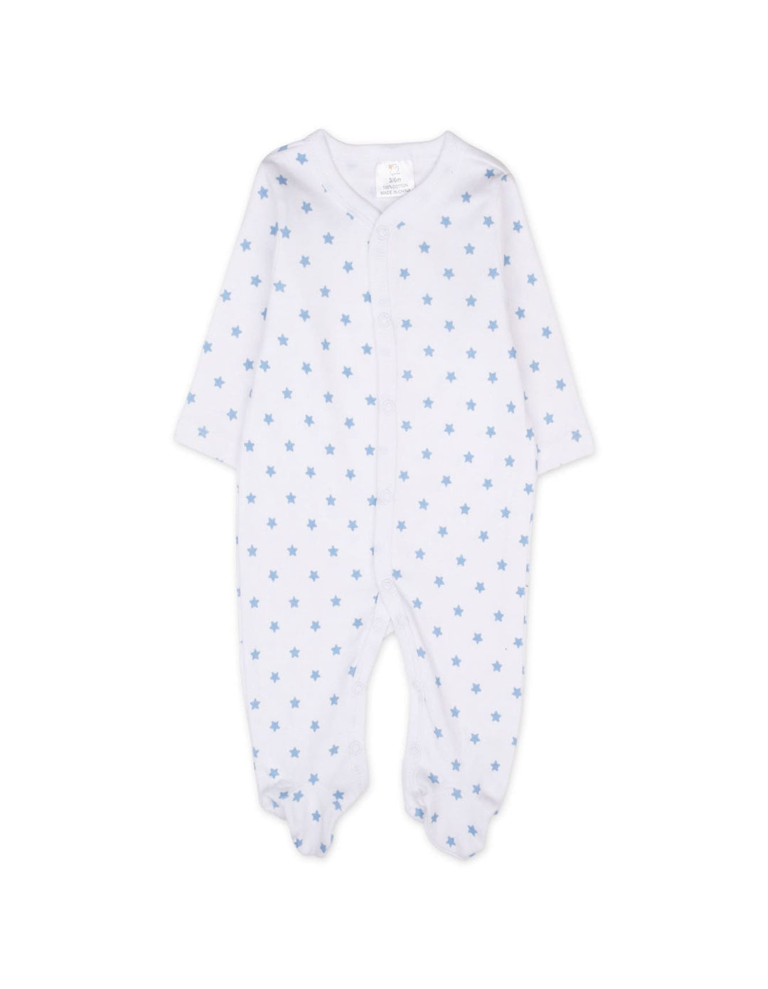 Baby Boy Sleepsuit Pack of 3 Striped and Star Print at Zubaidas Best Baby and Kids Store in Pakistan