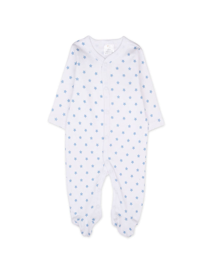 Baby Boy Sleepsuit Pack of 3 Striped and Star Print at Zubaidas Best Baby and Kids Store in Pakistan