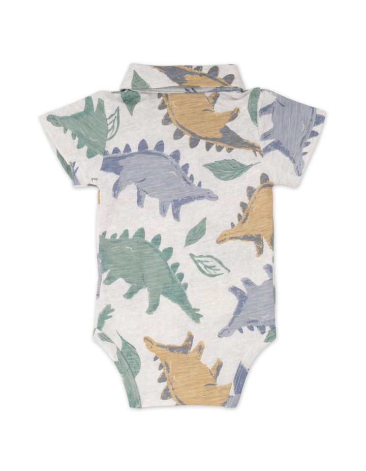 Baby Boy Summer 3 Pcs Suit Set Dino Print at Zubaidas Best Online Baby and Kids Store in Pakistan