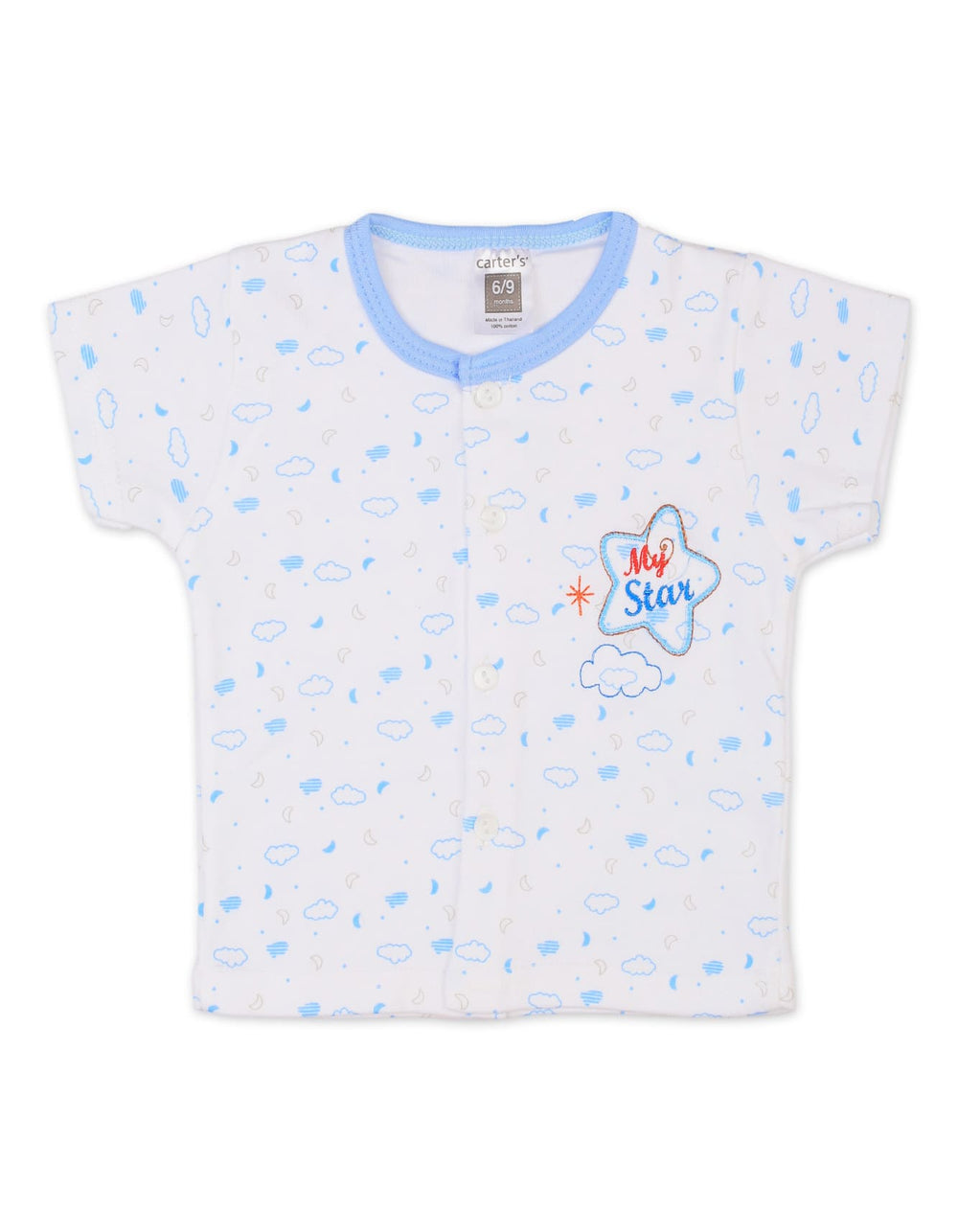 Baby Boy Summer Co Ord Set Star Blue at Zubaidas Official Pakistan