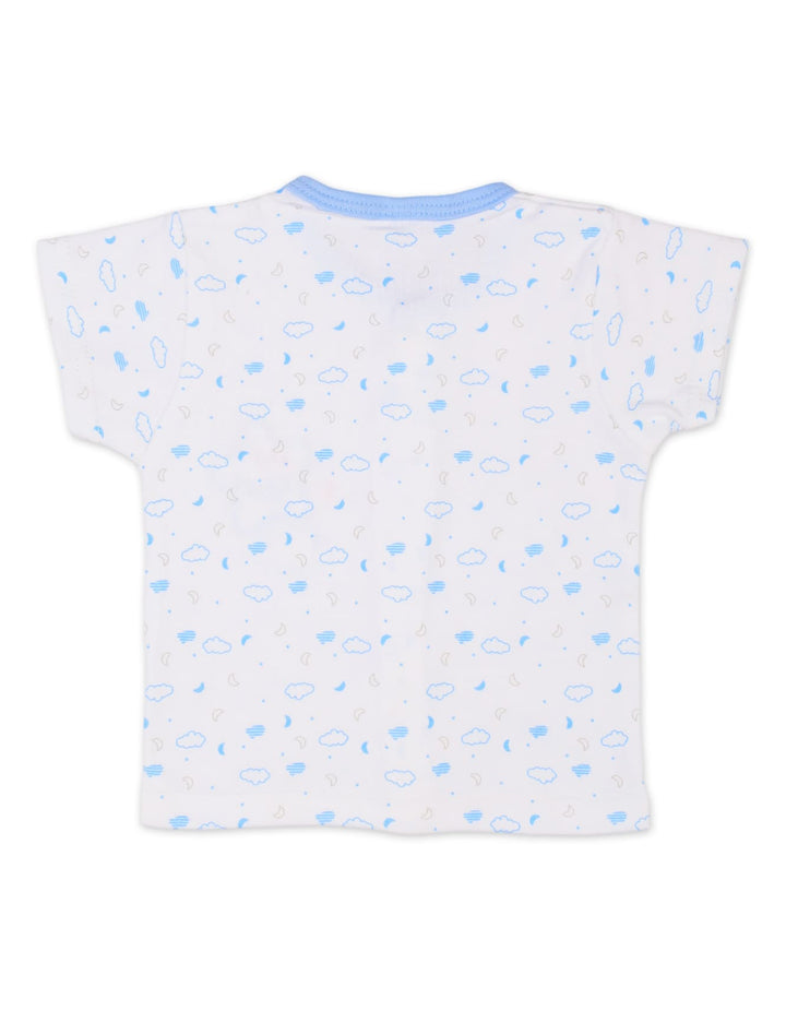 Baby Boy Summer Co Ord Set Star Blue at Zubaidas Best Online Baby Store in Pakistan