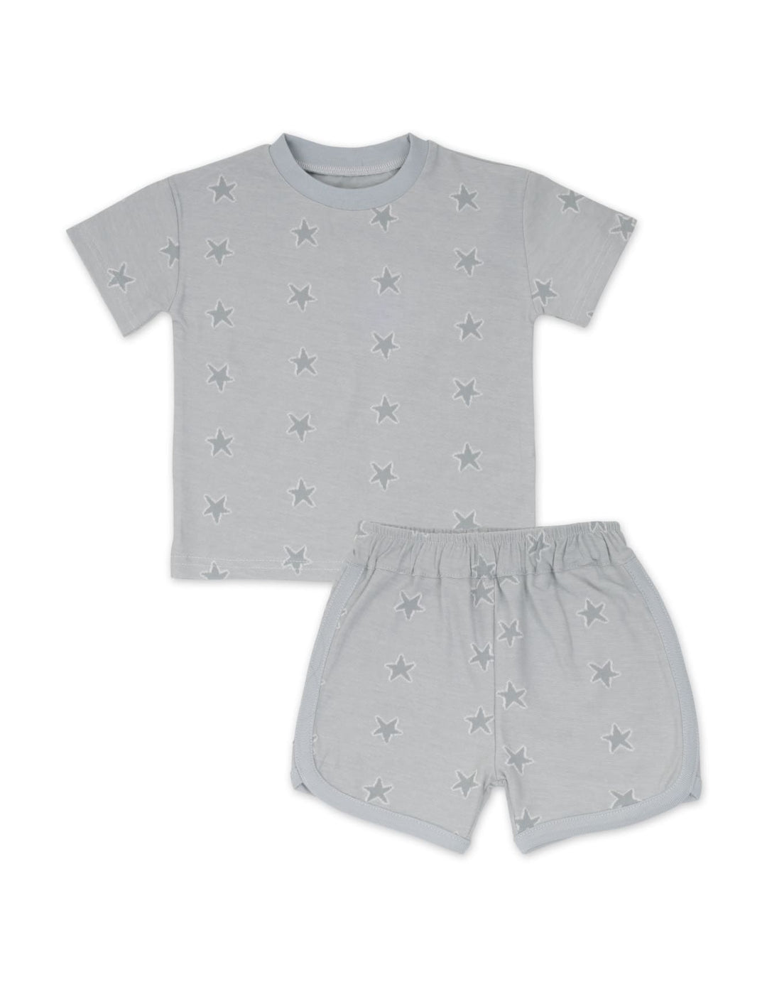 Baby Boy Summer Suit Set Star Print at Zubaidas
