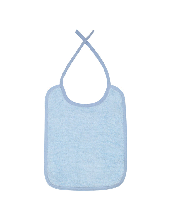 Baby Boy Towel Bibs Pack of 2 Blue and Grey at Zubaidas Online Pakistan