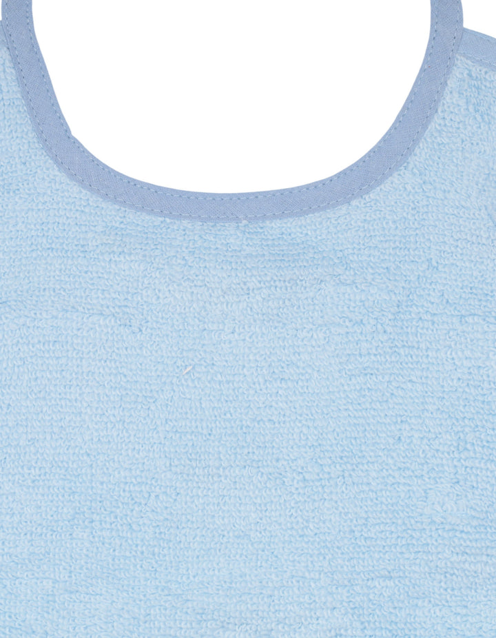 Baby Boy Towel Bibs Pack of 2 Blue and Grey at Zubaidas Best Online Baby and Kids Store in Pakistan