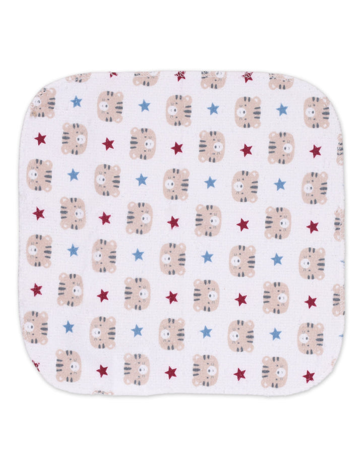 Baby Boy Wash cloths Pack of 12 Tiger Multicolor at Zubaidas Number 1 Baby Store in Pakistan