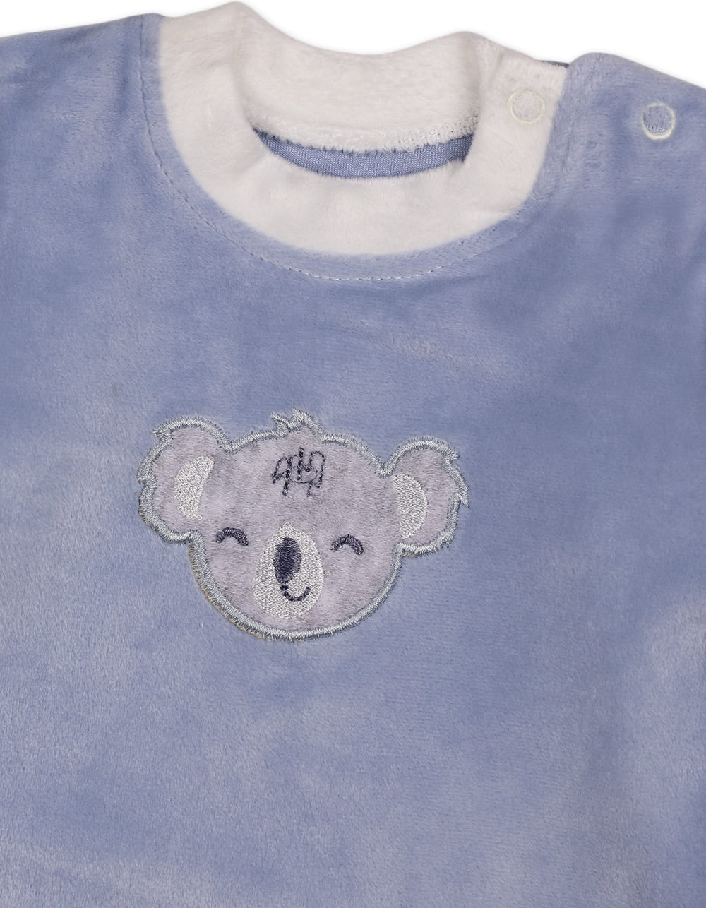 Baby Boy Winter 2 Piece Suit Set Koala Blue at Zubaidas Official Pakistan
