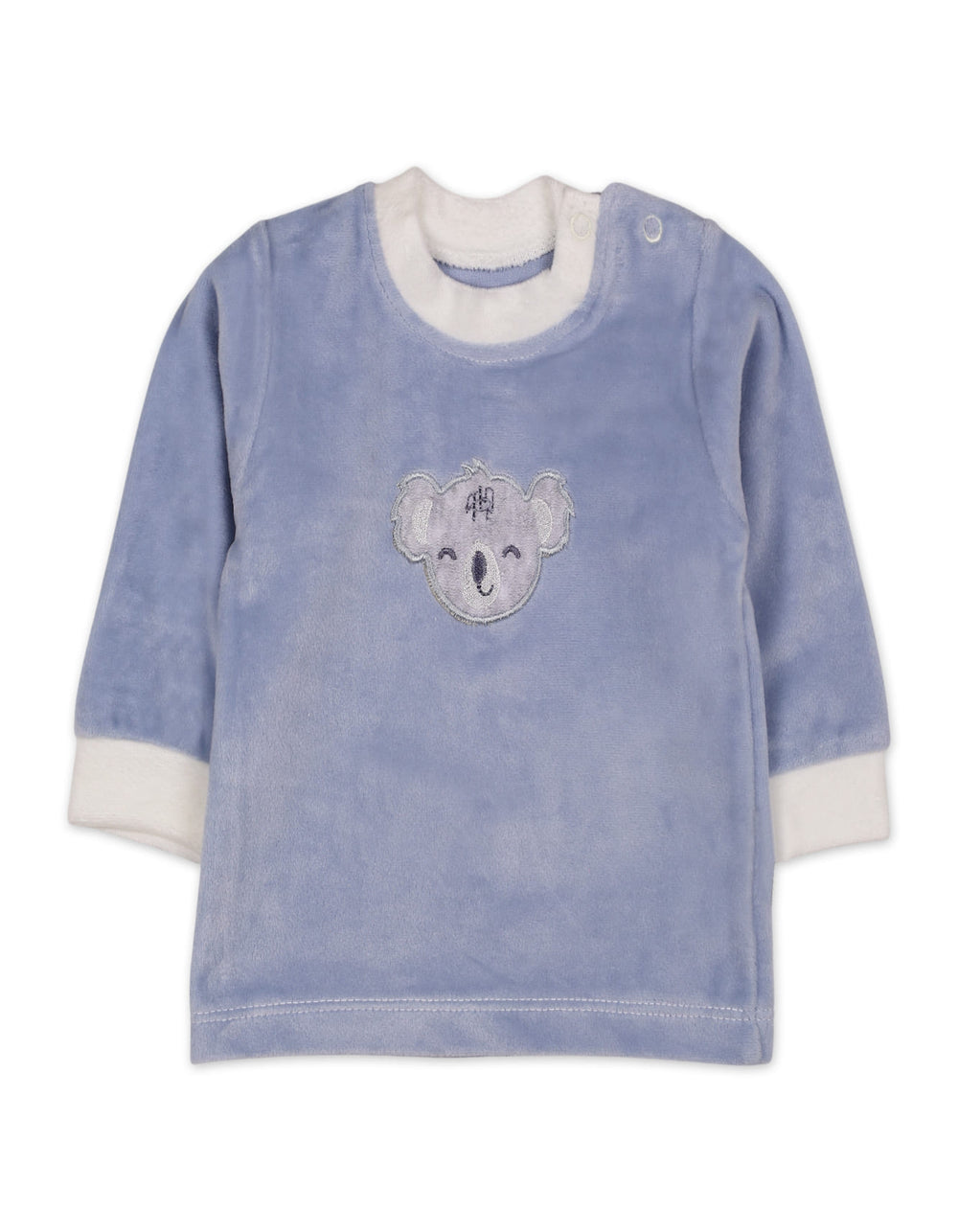 Baby Boy Winter 2 Piece Suit Set Koala Blue at Zubaidas Official Pakistan