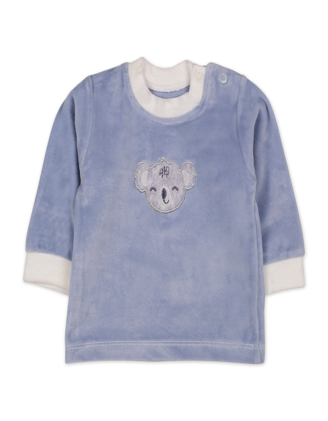 Baby Boy Winter 2 Piece Suit Set Koala Blue at Zubaidas Official Pakistan