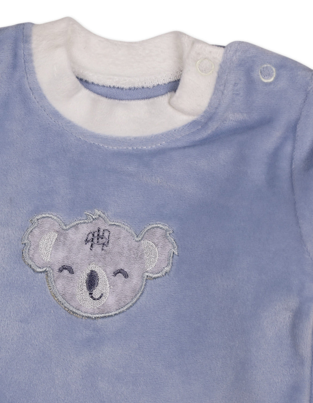 Baby Boy Winter 2 Piece Suit Set Koala Blue at Zubaidas Online Pakistan