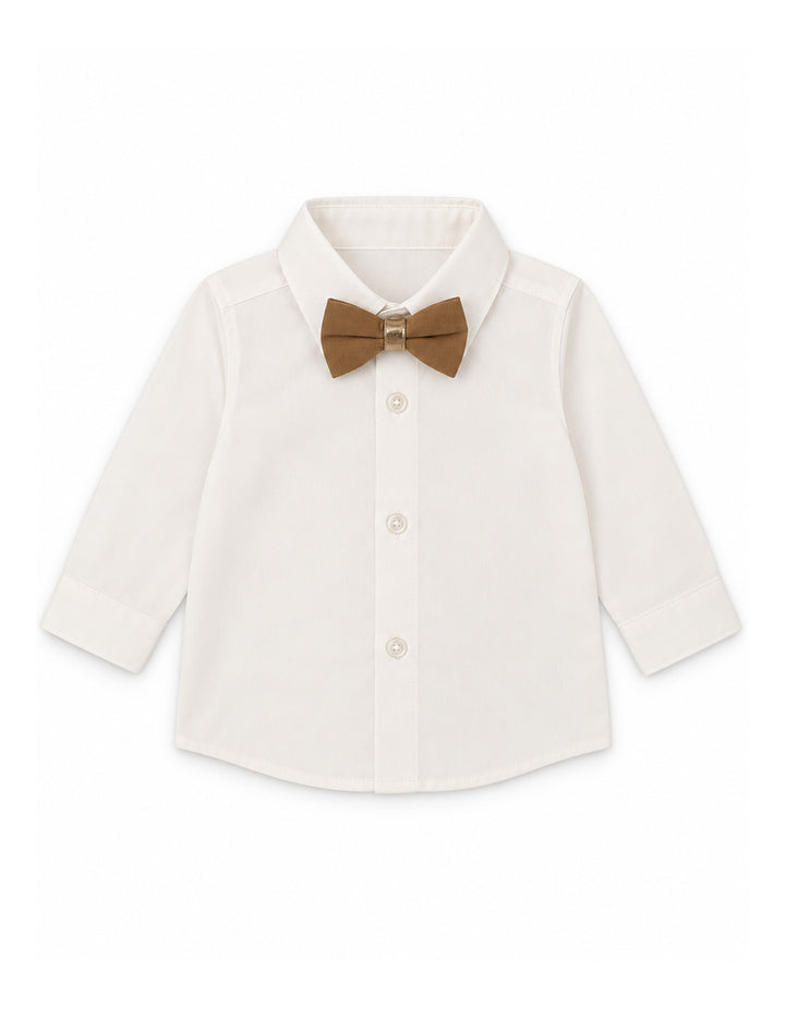Baby Boy Winter 3 Pcs Suit Set Brown at Zubaidas Official Pakistan