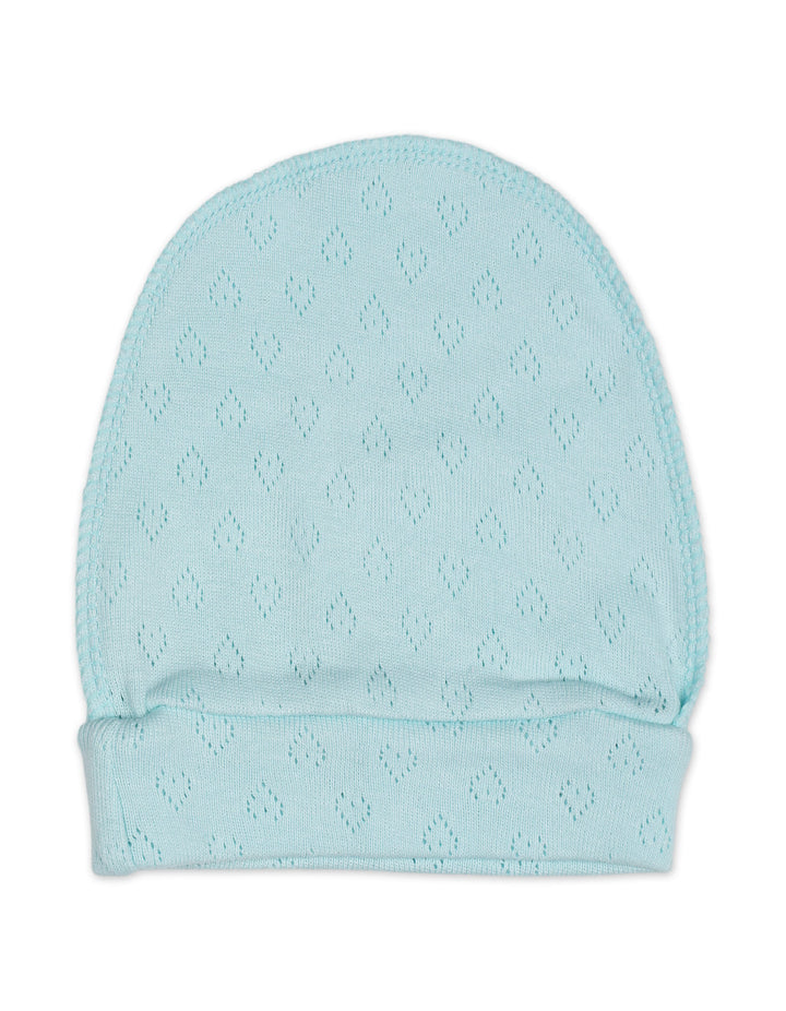 Baby Boy Winter Romper with Cap Bear Mint Blue at Zubaidas Best Online Baby and Kids Store in Pakistan