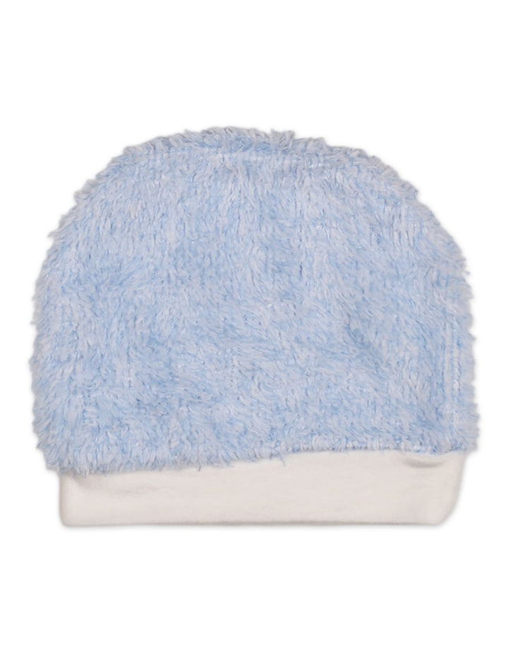 Baby Boy Winter Sleep Suit with Cap Crown and Cloud Blue at Zubaidas The Largest Baby Kids and Moms Store in Pakistan