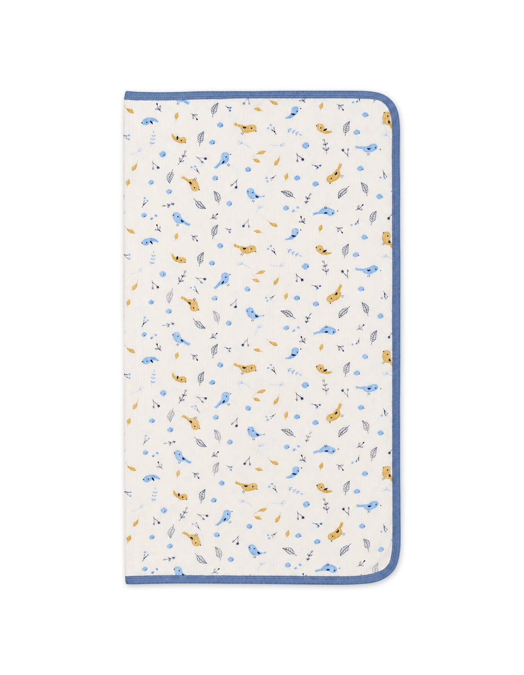 Baby Boy Wrapping Sheet Bird Off White and Blue at Zubaidas Online Pakistan
