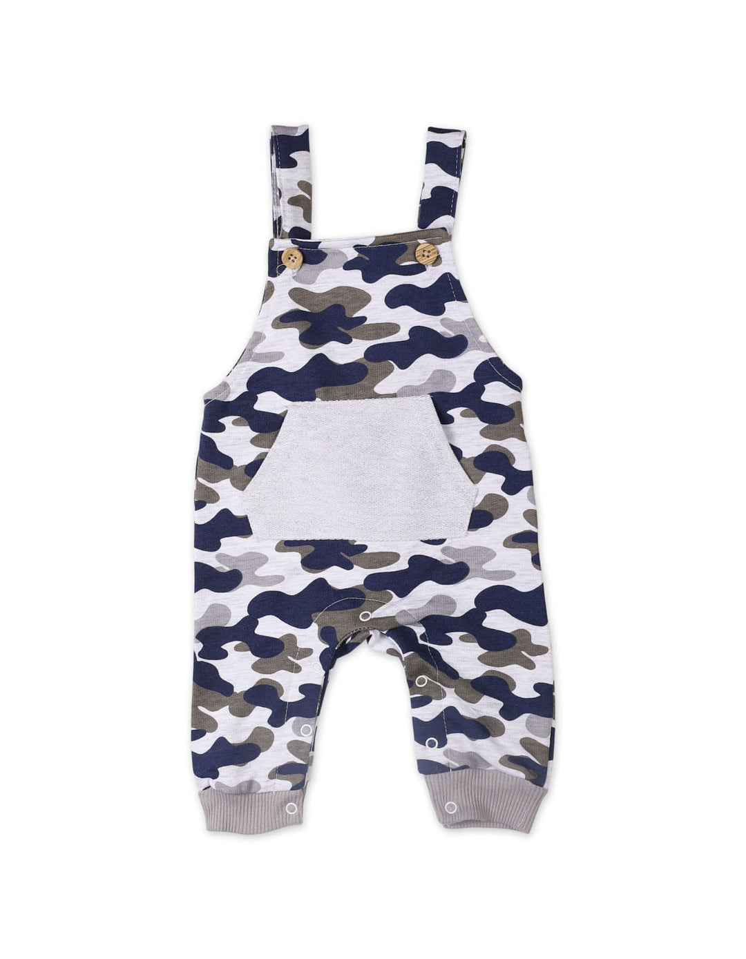 Baby Boys 3 Pieces Dungaree Winter Suit Sets Bambies Camouflage Navy Blue at Zubaidas Official Pakistan